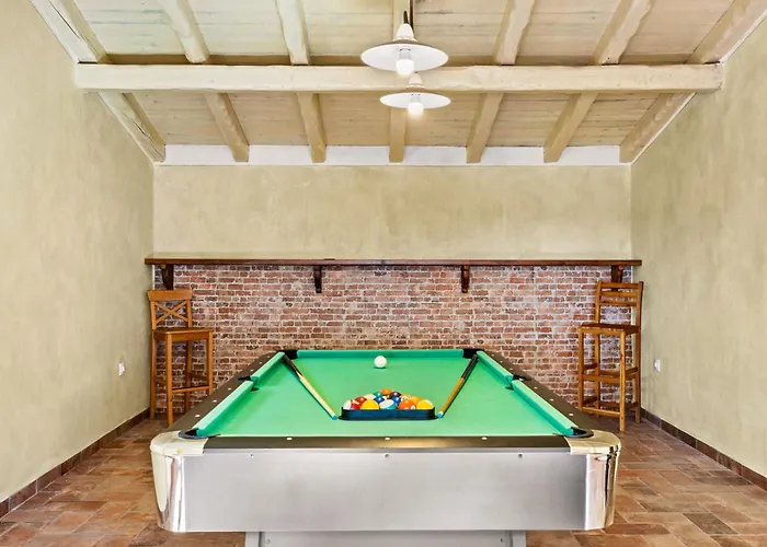 Vlacich For 8 People Near Labin - Rabac With Heated Pool, Sea View & Kids Playground - Only 2 Km From The *