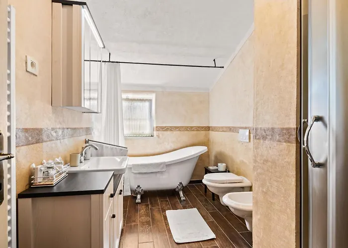 Vlacich For 8 People Near Labin - Rabac With Heated Pool, Sea View & Kids Playground - Only 2 Km From The Villa Trget