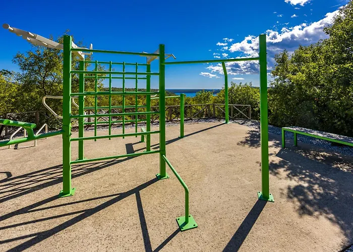 Vlacich For 8 People Near Labin - Rabac With Heated Pool, Sea View & Kids Playground - Only 2 Km From The Villa